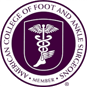 Logo Recognizing Advanced Foot & Ankle's affiliation with American College of Foot and Ankle Surgeons